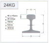 Крепежная пластина для рельса Messer 24 кг - st-e.info - Абакан