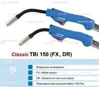 Горелка для полуавтоматической сварки TBi 240-blue-ESG, длина 5 метров - st-e.info - Абакан