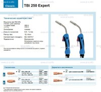 Горелка для полуавтоматической сварки TBi 250 Expert, длина 5 m. - st-e.info - Абакан