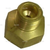 Переходник G3/4-Сп21,8 (для импортного редуктора)  - st-e.info - Абакан