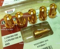 Сопло контактное для плазмотрона LC65/80/100 60A арт. W03X0893-34A - st-e.info - Абакан