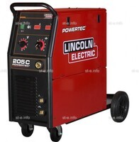 Полуавтомат Lincoln Electric Powertec 205C для сварки - st-e.info - Абакан