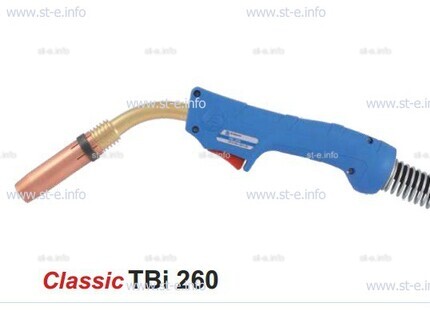Горелка для полуавтоматической сварки TBi 260-blue-ESG, длина 4 метра - st-e.info - Абакан