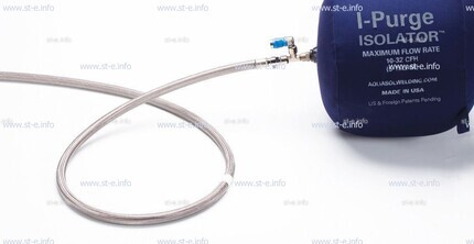 Односторонняя заглушка с трубкой и клапаном ISO 3" (76 mm)  - st-e.info - Абакан