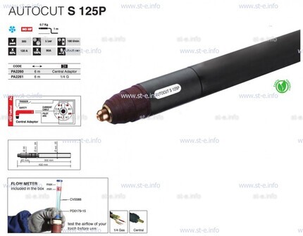 Голова плазмотрона для механизированной резки AUTOCUT S 125 P - st-e.info - Абакан