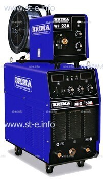 Сварочный инверторный полуавтомат Brima MIG-500 - st-e.info - Абакан